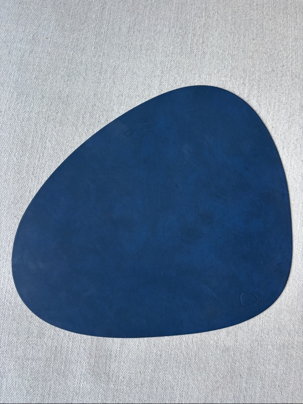 LIND DNA Set of 8 Reversible placemats - Deep Teal & Navy